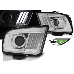 Front headlights chrome Ford Mustang 2005 - 2009