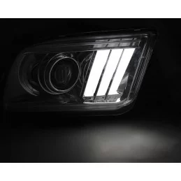 Phare avant led pour Ford Mustang 2005-2009 - Chrome