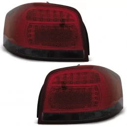 Taillights led for Audi A3 8 p red smoked