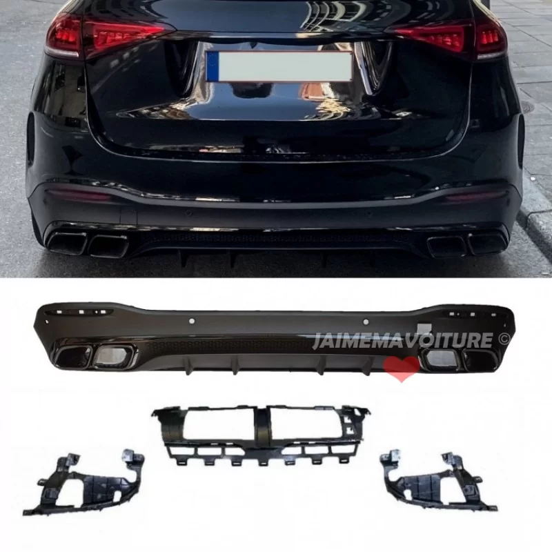 63 AMG pot diffuser Mercedes GLE SUV W167 AMG LINE bumper 63 AMG pot diffuser Mercedes GLE SUV W167 AMG LINE bumper