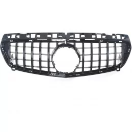 Zwarte panamericana grille Mercedes A-klasse 2012 2013 2014 2015