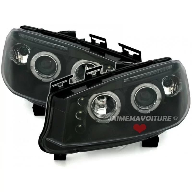 Renault Megane 2 koplamp met Angel eyes