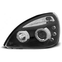 Headlights fronts tuning for Renault Clio 2 - black