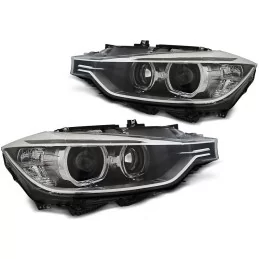 Phares avants angel eyes LED BMW Série 3 F30 F31