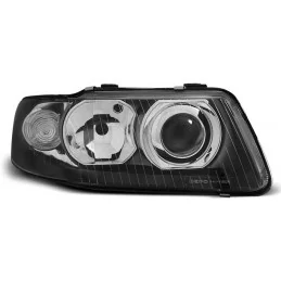 Audi A3 front headlights 2000-2003 black