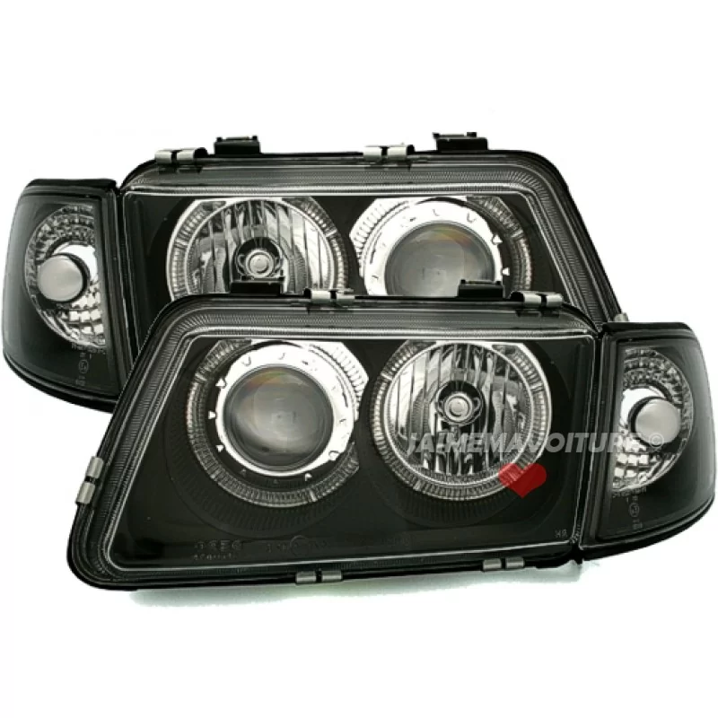 Audi A3 8 L Angel eyes phase 1 Depo black