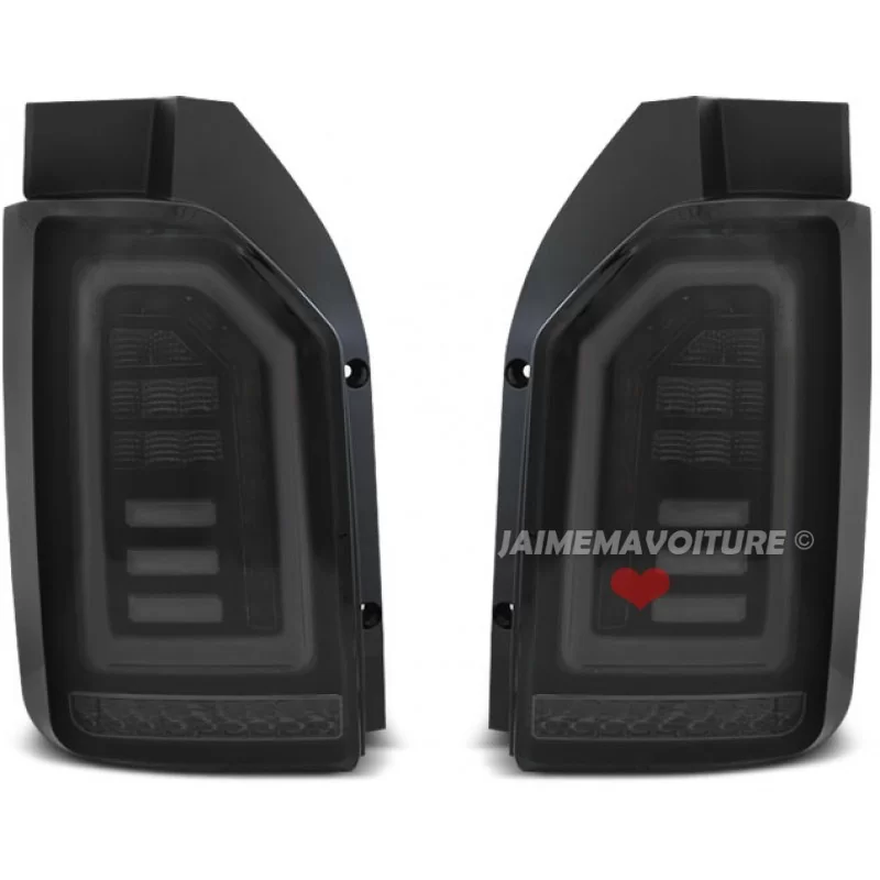 Parrilla de rejilla para VW T6 Transporter 2015-2019 - negro mate Parrilla de rejilla para VW T6 Transporter 2015-2019 - negro mate