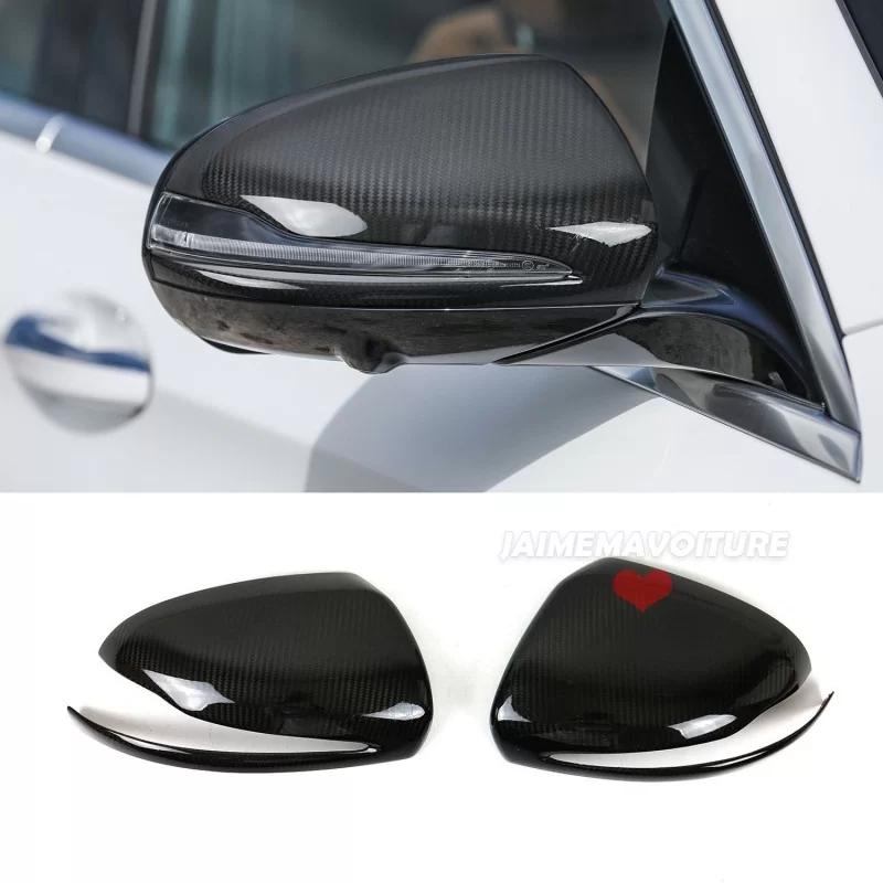 Coques de rétroviseurs CARBONE pour Mercedes Coques de rétroviseurs CARBONE pour Mercedes