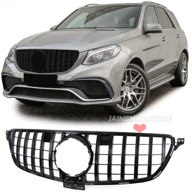 Calandre panamericana Mercedes GLE NOIRE Calandre panamericana Mercedes GLE NOIRE