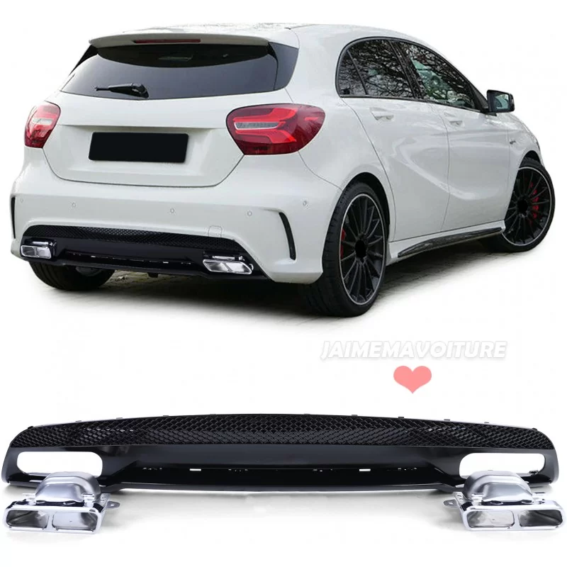 Kit for bumper AMG Mercedes looks A45