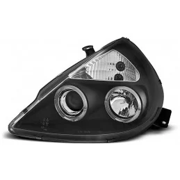 Phares avants Angel eyes pour Ford Ka Noir 