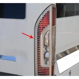 Couvre chrome feux arrières pour Fiat Ducato 2006-2014 