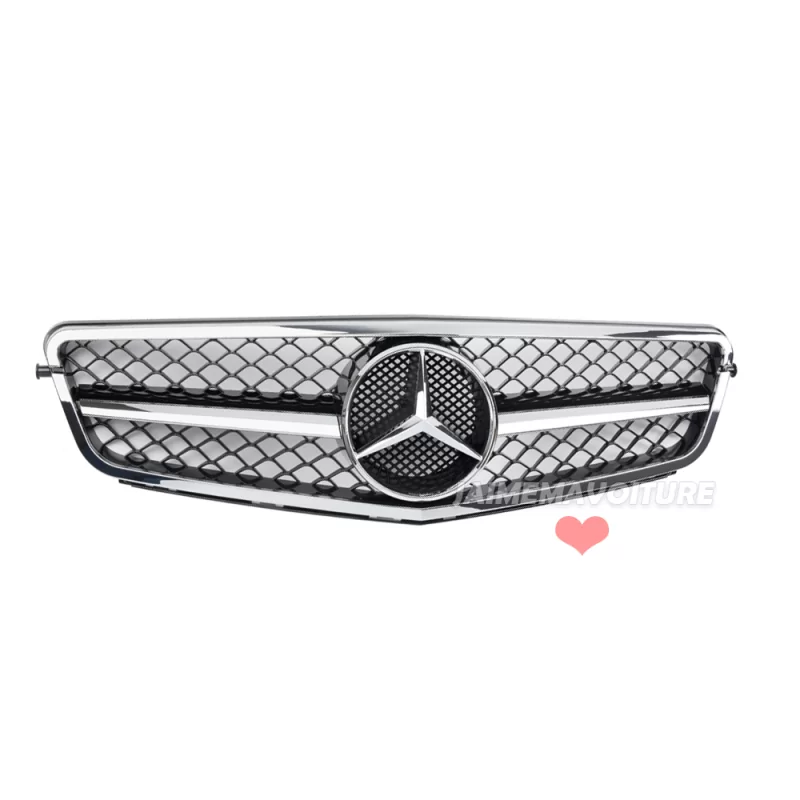 Kühlergrill für Mercedes Klasse C W204 AMG - 1 Bar