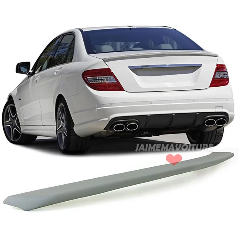 C63 AMG Mercedes Classe C W204 spoiler a labbro C63 AMG Mercedes Classe C W204 spoiler a labbro