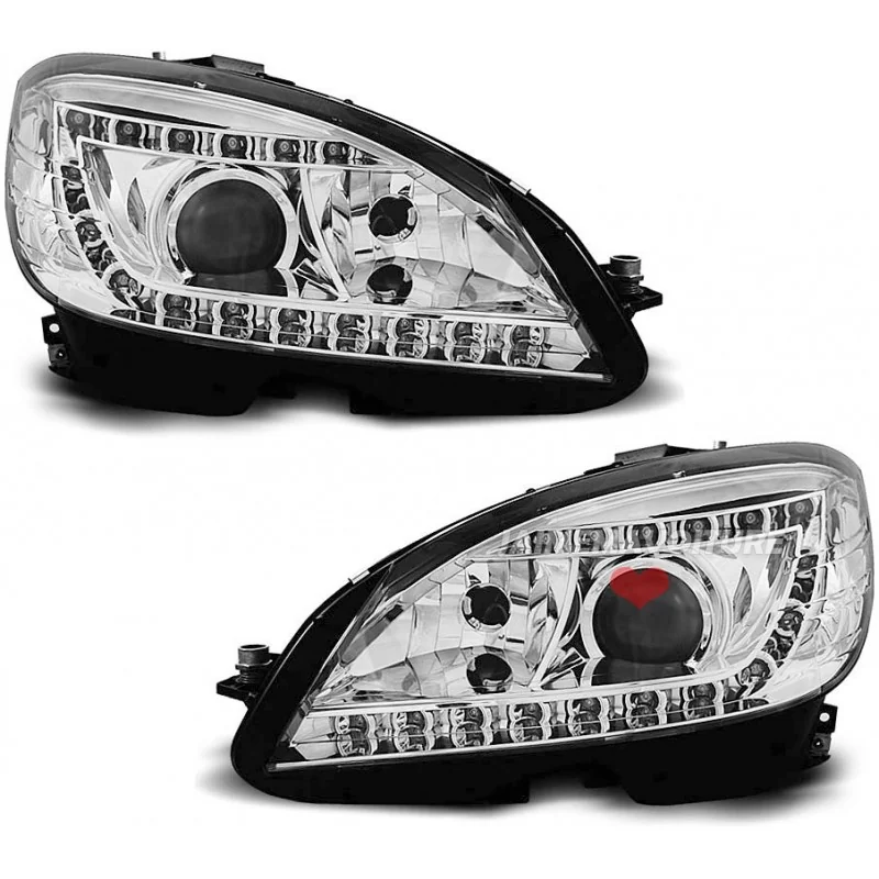 Led for Mercedes class C W204 xenon headlights