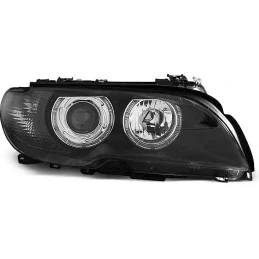 Faro Angel eyes per BMW E46 Coupé Cabriolet 2003-2006 Nero Jaimemavoituredr 2 - Jaimemavoiture.fr 