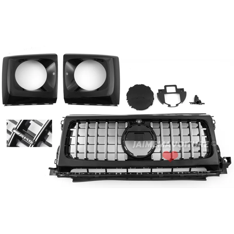 Calandre panamericana GT pour Mercedes classe G W463 2018-2022 Calandre panamericana GT pour Mercedes classe G W463 2018-2022