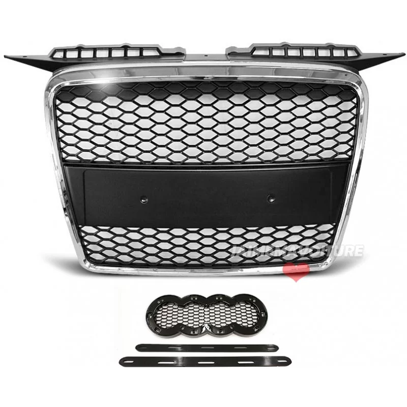 Grille for Audi A3 look RS3 chrome