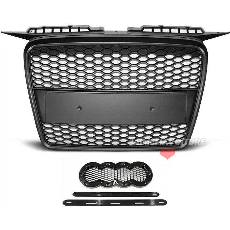 Kühlergrill für Audi A3 look RS3 schwarz