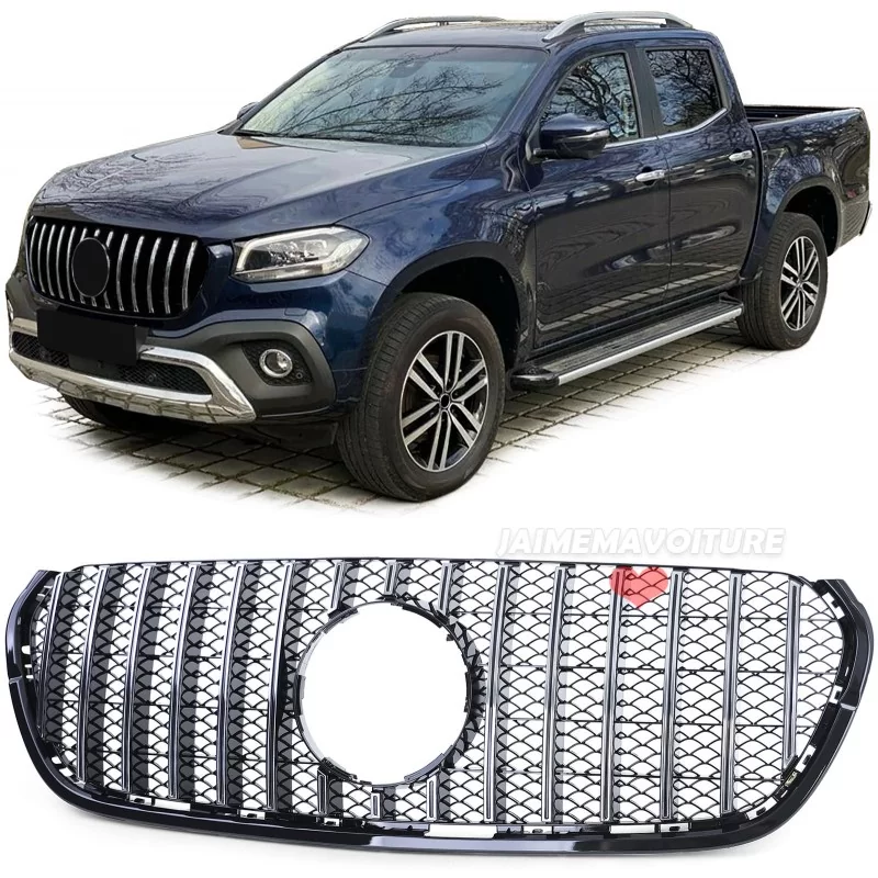 GT grille for Mercedes X-Class - Chrome