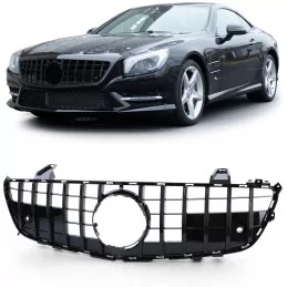 Schwarz Kühlergrill look GT PANAMERICANA für Mercedes SL Klasse R231