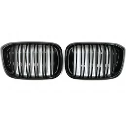 Negro pintado parrilla para BMW X3 X4 G01 G02