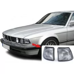 Pair of blinkers for BMW E32 black