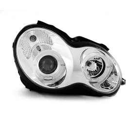 Fari Angel eyes per Mercedes Classe C 2000-2004 Chrome