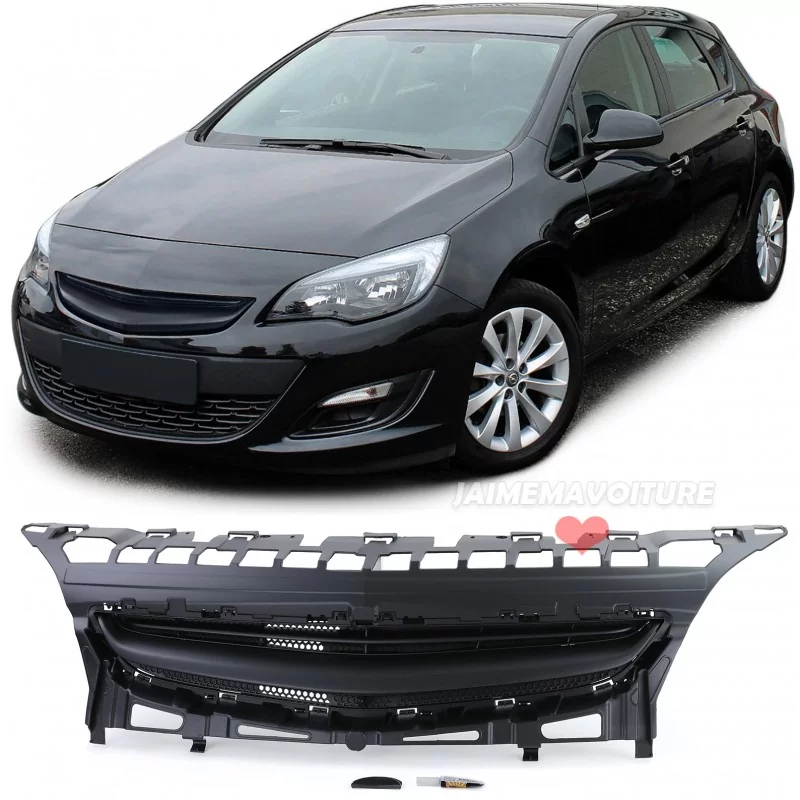 Calandre noire pour Opel Astra J 5P 2012-2015 Calandre noire pour Opel Astra J 5P 2012-2015