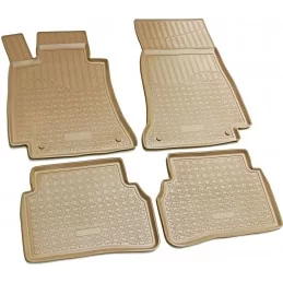 Tappeto beige per Mercedes Classe C Berlina W205