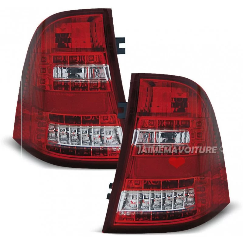 LED tuning achterlichten voor Mercedes ML W163 1998-2005