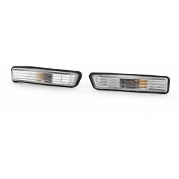 Pair of turn signal repeaters BMW E36 X5 White