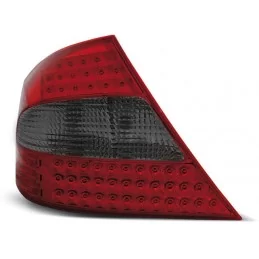 Phares Feux arrières led pour Mercedes CLK W209 rouge fumé