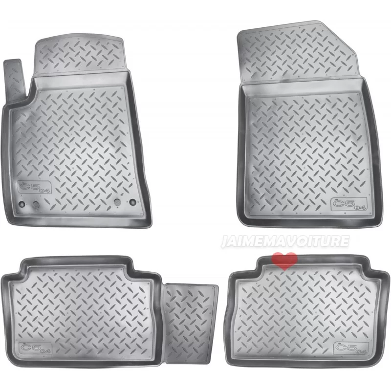 Tappetini in gomma per Citroen C5 I (DC/RC/DE/RE) (01-08)