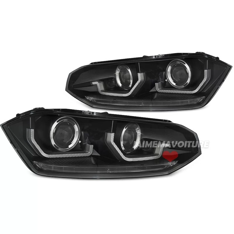 Polo VI AW proiettore a LED scorrevole 2017-2021 - Nero