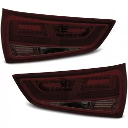 Taillights led tube for Audi A1 - red smoke