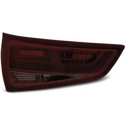 Luces traseras led tubo para Audi A1 - humo rojo