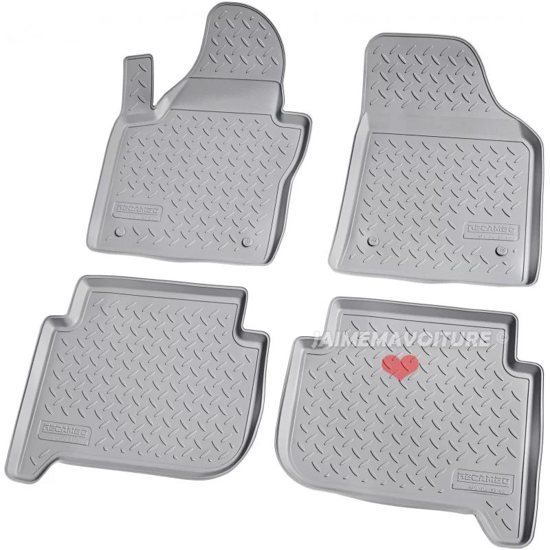 Tapis gris pour Volkswagen Touran 2003-2015