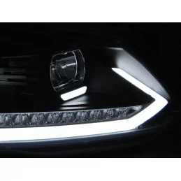 Dynamic led tube front lights for VW Touran II 2010-2015