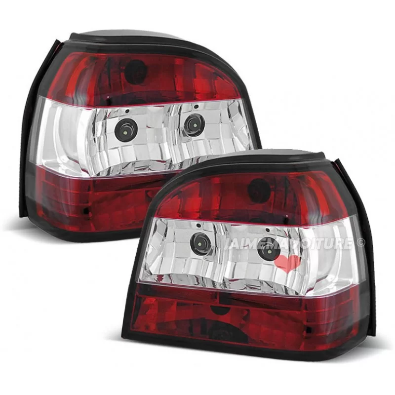 Golf 3 rear Crystal lights