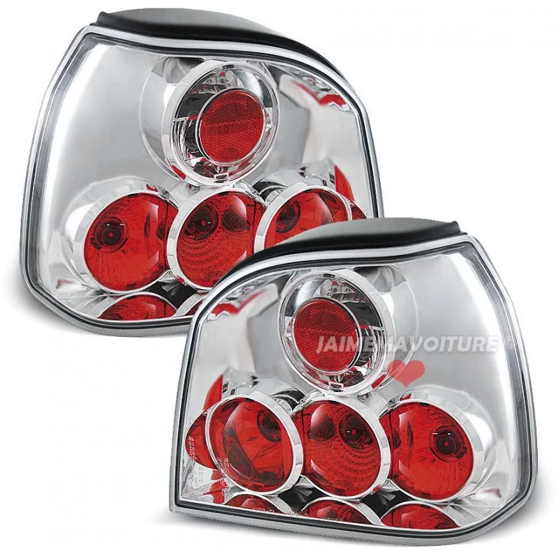 Golf 3 fires back to Lexus white red Golf 3 fires back to Lexus white red