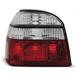 Golf 3 tuning tail lights red white