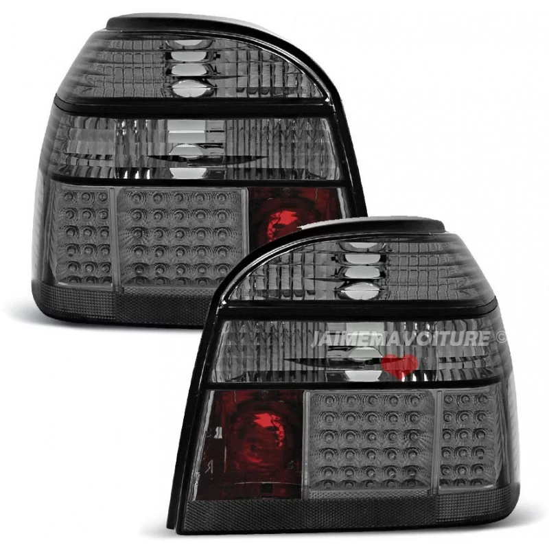 Golf 3 rear lights has 2 LED smoke Golf 3 rear lights has 2 LED smoke