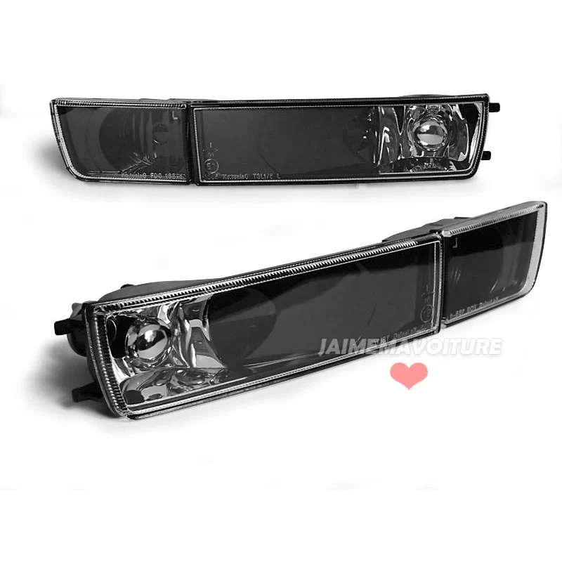 Black Golf 3 lights flashing + anti fog Black Golf 3 lights flashing + anti fog