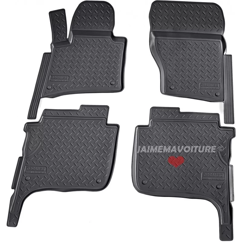 Goma alfombra para Porsche Cayenne II (92A) (-10)