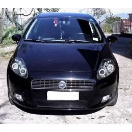 Angel eyes headlights Fiat Grande Punto