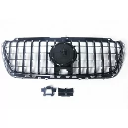 Zwarte Panamericana-grille voor Mercedes Sprinter W907 2019-2024