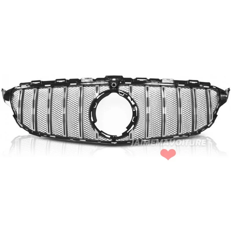 Panamericana GT chrome grille for Mercedes C Class W205 2014-2018 Panamericana GT chrome grille for Mercedes C Class W205 2014-2018