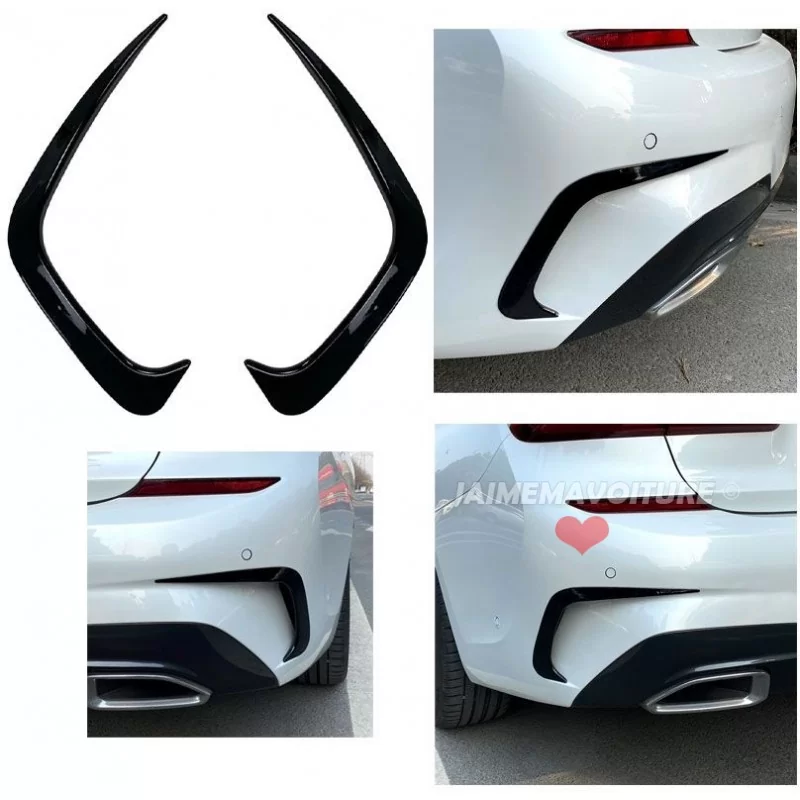 Splitter pour pare-choc arrière BMW Série 3 G20 G28 Pack M / M3 Splitter pour pare-choc arrière BMW Série 3 G20 G28 Pack M / M3