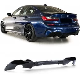 BMW Series 3 G20/G21 rear bumper diffuser look M340i